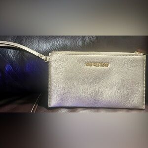 Gold Michael Kors Clutch